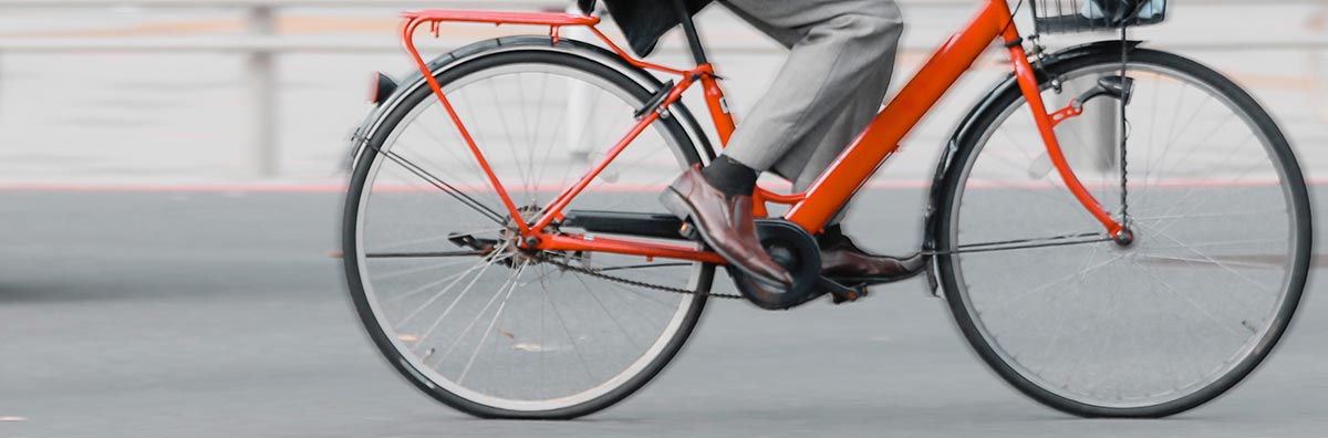 自転車で通勤している最中に事故に巻き込まれてしまった