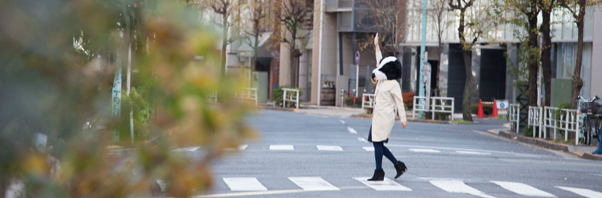 歩いている時にひき逃げ事故に遭った