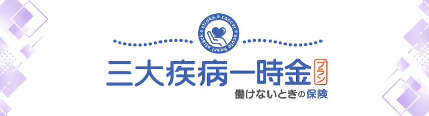 日新火災海上の三大疾病一時金プラン（働けないときの保険）